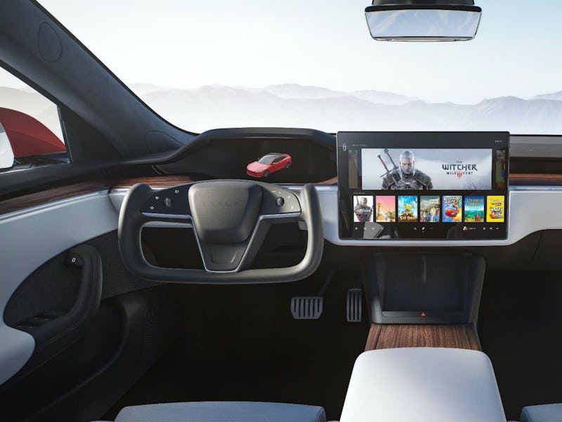 Tesla Model S 2021 interior