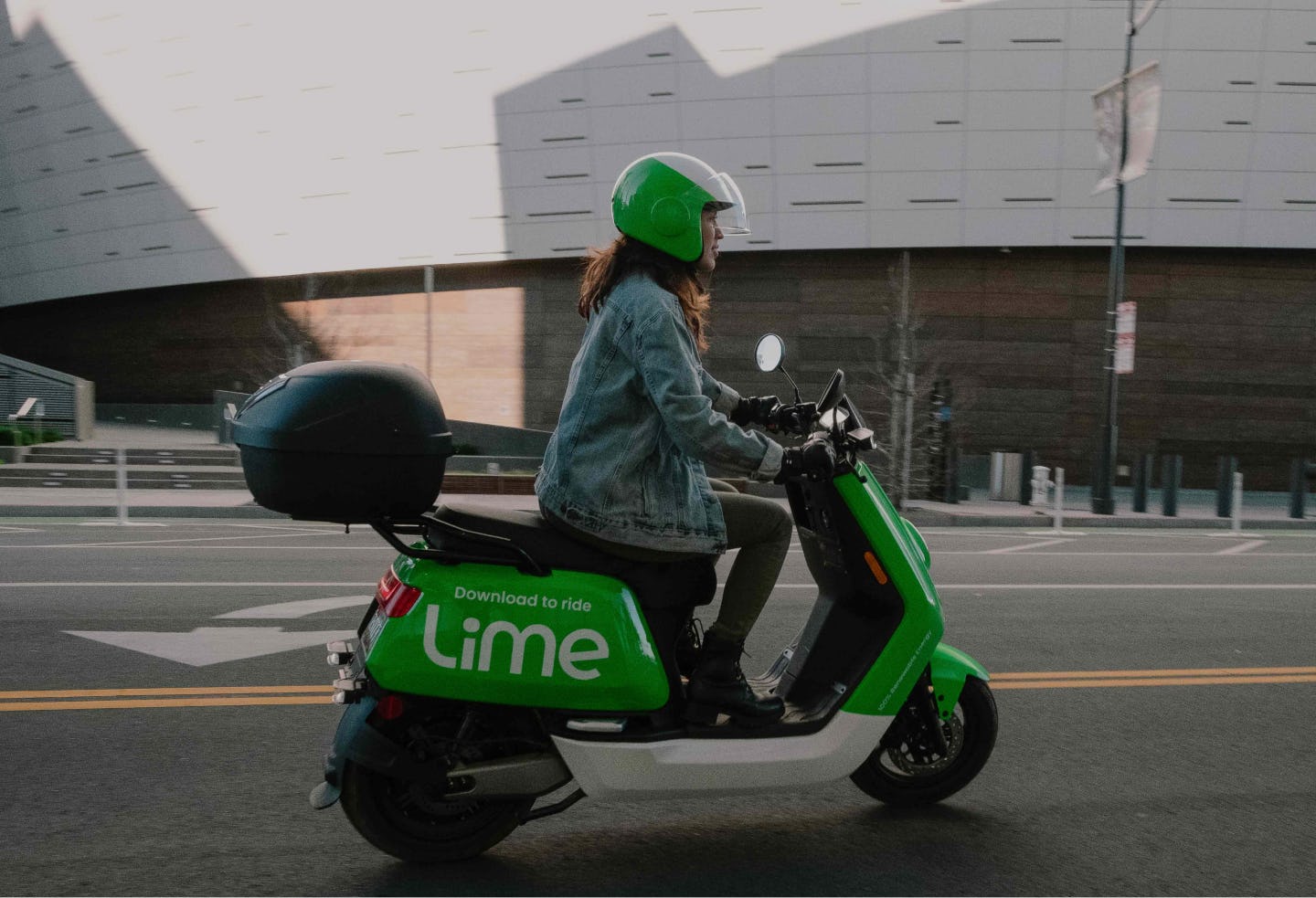 lime moped helmet