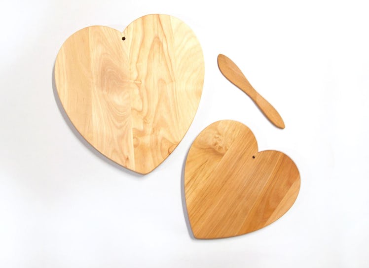 Handmade Heart Serving Board