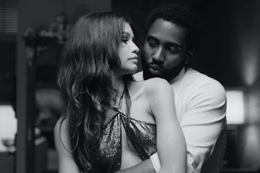 Zendaya and John David Washington in Malcolm & Marie