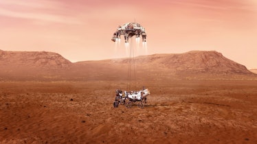 NASA’s Perseverance rover landing safely on Mars