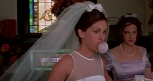 Julia Roberts stars in the romantic comedy, 'Runaway Bride.'