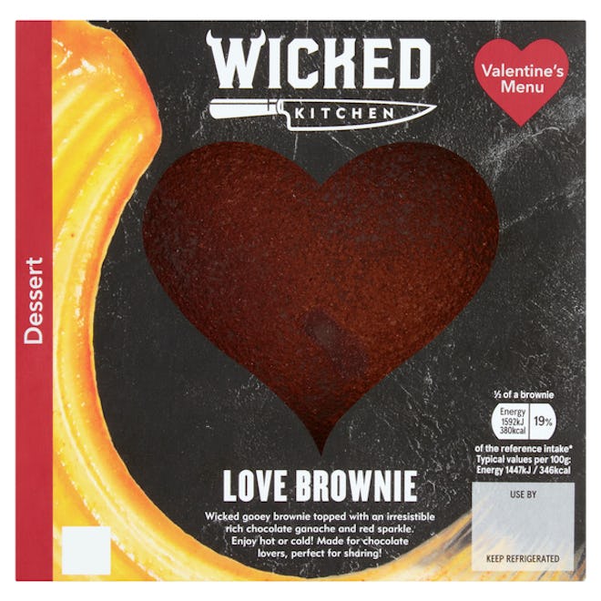 Wicked Kitchen Heart Shaped Brownie