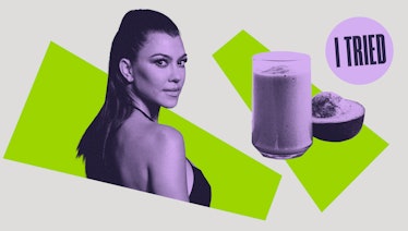 Kourtney Kardashian and her keto avocado smoothie