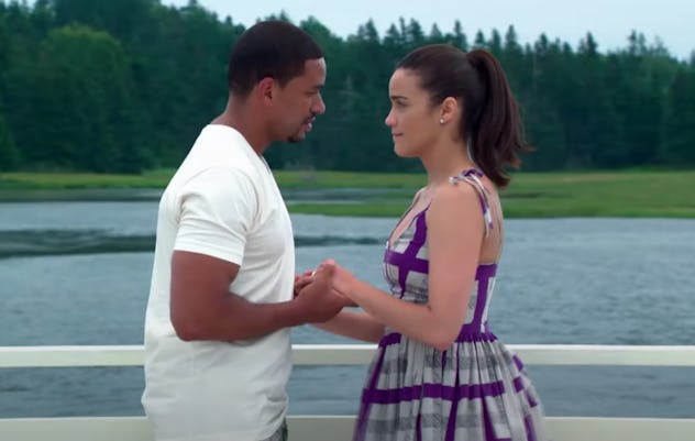'Jumping the Broom' is an early 2000's film on Netflix.