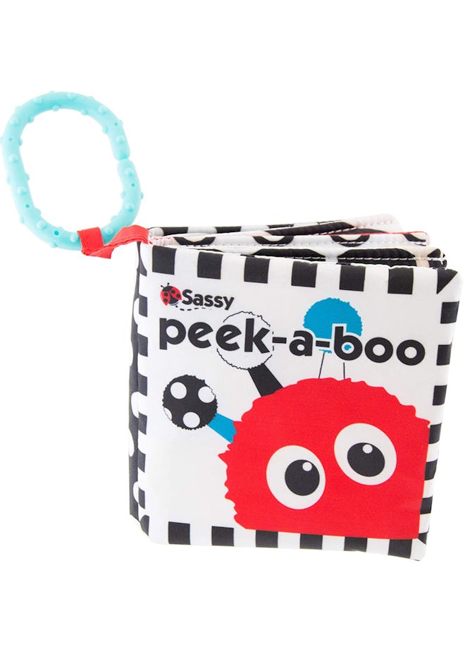 Sassy Peek-a-Boo Activity Book With Attachable Link
