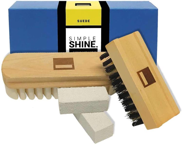 Simple Shine Suede Brush and Eraser Set