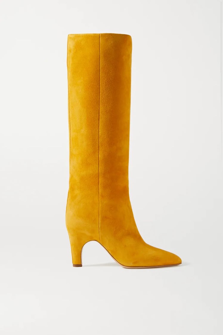 Luther suede knee boots