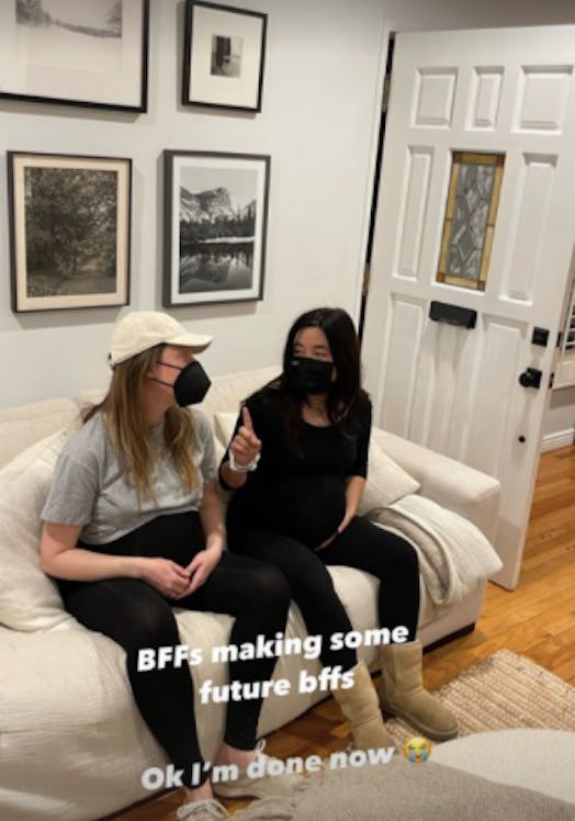 Maya Erskine and Anna Konkle are both pregnant. Photo via Maya Erskine Instagram