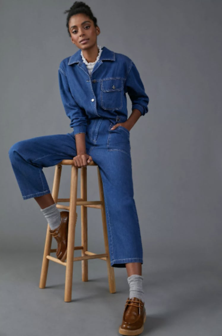 Aya Denim Utility Jumpsuit