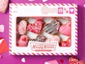  Krispy Kreme's Valentine's Day 2021 doughnuts are "Dough Notes," cute dozens with personalized note...