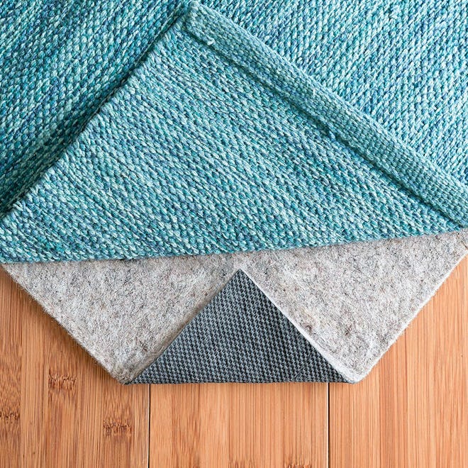 These rug pads for hardwood floors come in over 70 sizes.