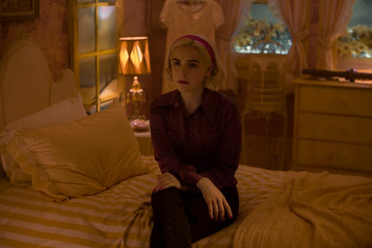 Kiernan Shipka as Sabrina.