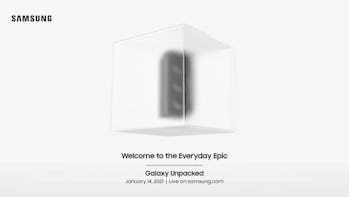 Samsung Galaxy S21 invitation