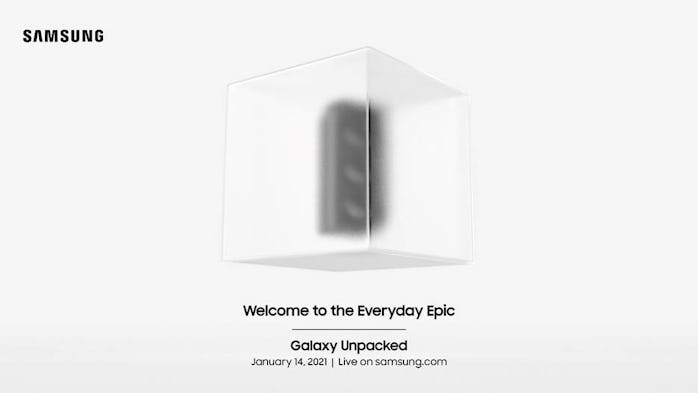 Samsung Galaxy S21 invitation