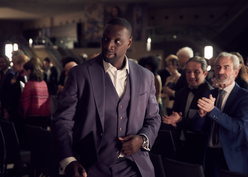 Omar Sy as Lupin in Netflix's 'Lupin,' via Netflix press site.