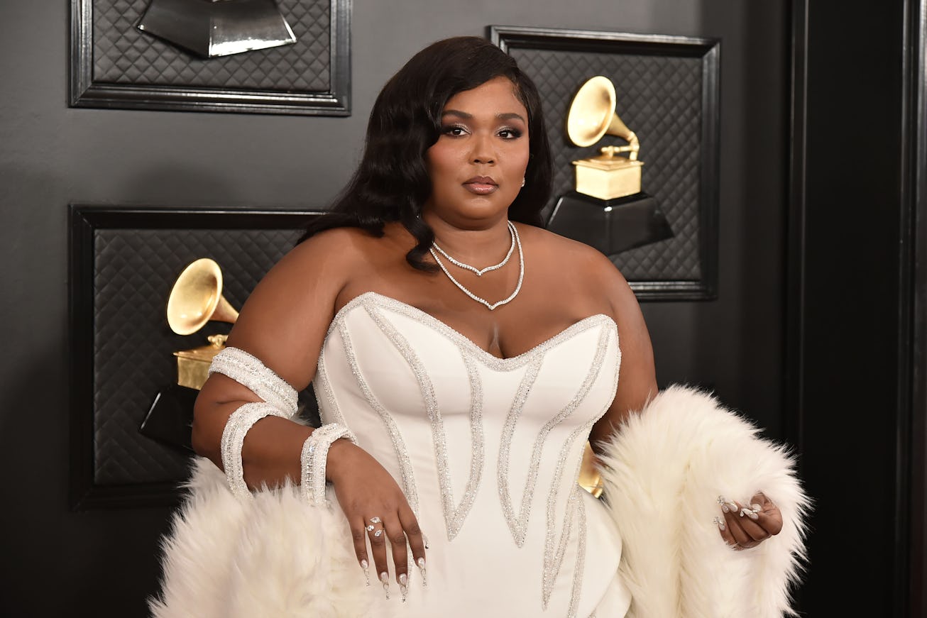 Lizzo attends the 2019 Grammys