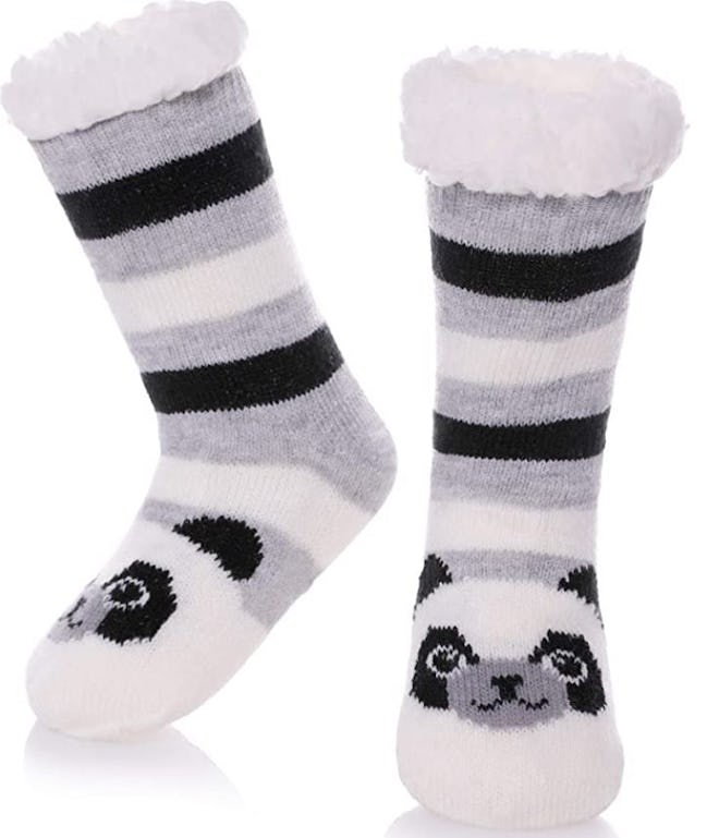 LANLEO Cute Animal Slipper Socks