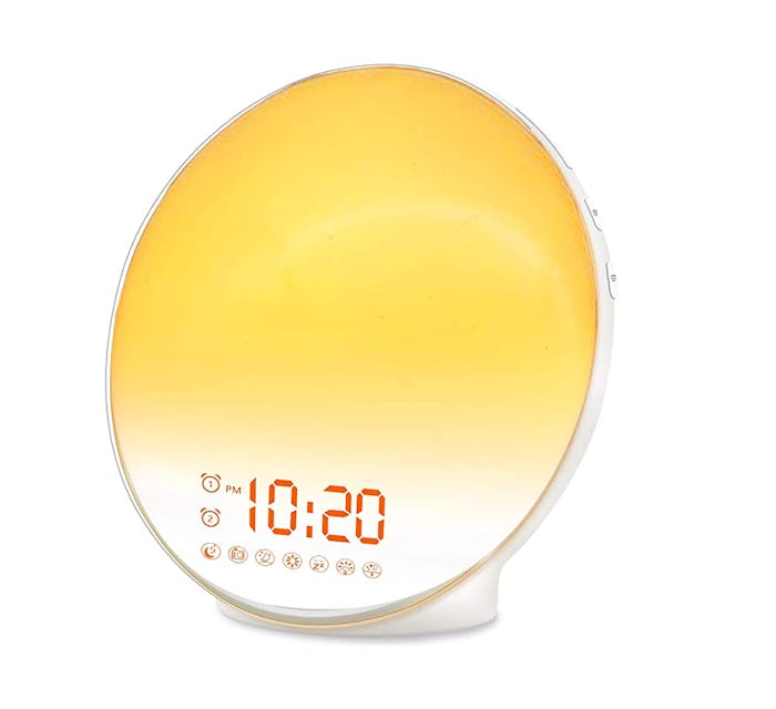 JALL Wake Up Light Sunrise Alarm Clock