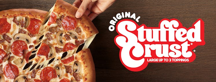 Pizza Hut's Nothing But Stuffed Crust is a twist on a popular offering. 