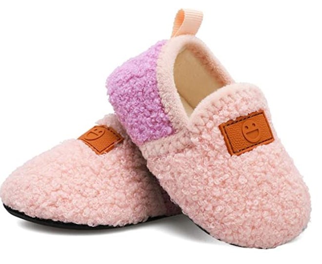 L-RUN Toddler House Slippers