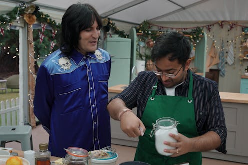 noel fielding and rahul mandal on the great new year bake off