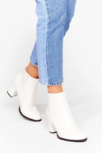 Heelin' Good Faux Leather Ankle Boots