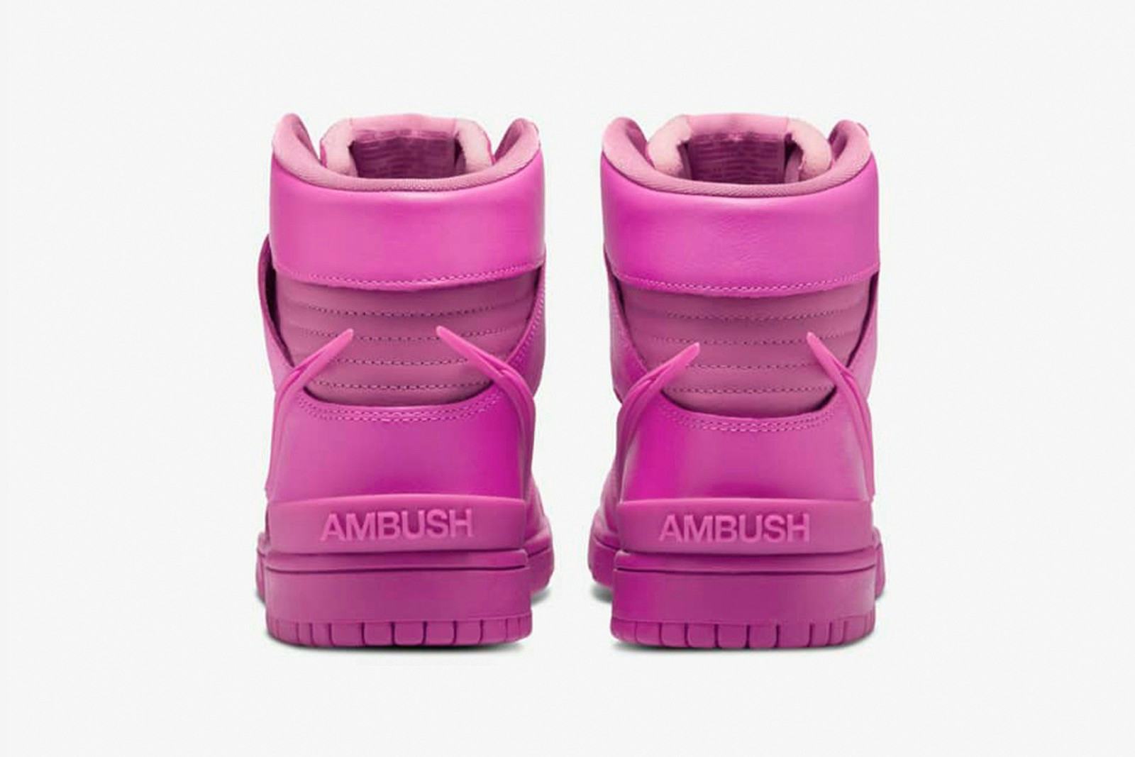 ambush nike dunk pink release date
