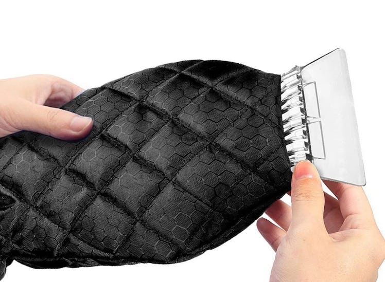 MATTCC Ice Scraper Mitt