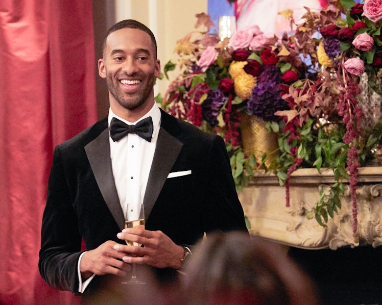 Matt James in The Bachelor Season 25, Episode 1.