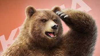 Negan from The Walking Dead as a bear in Tekken 7.