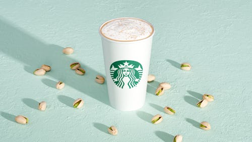Starbucks' Winter Drinks 2021 Include A New Pistachio Latte
