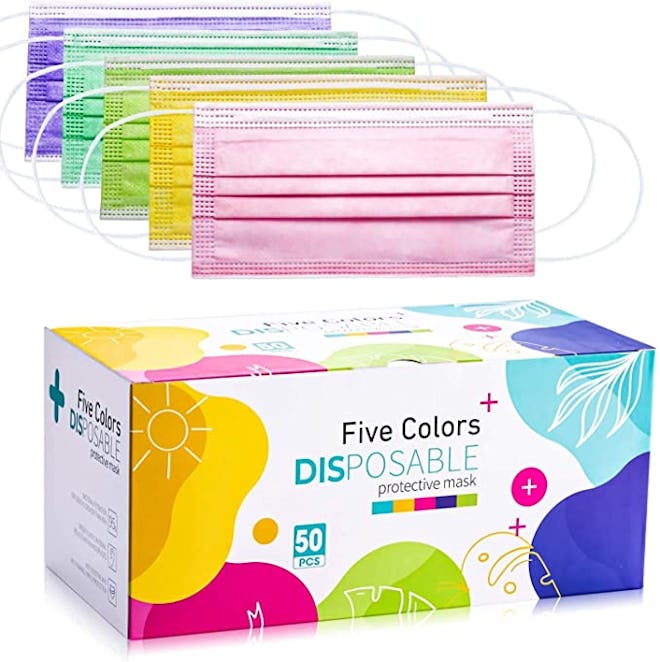 Bingfone Disposable Face Masks (50-Pack)