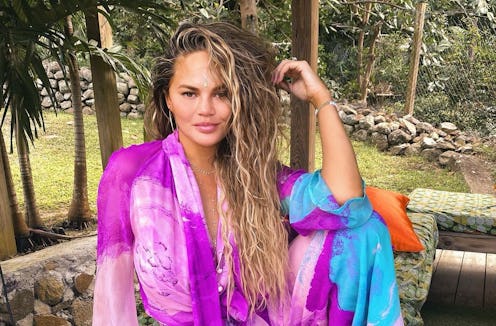 Chrissy Teigen's beauty hack for blackhead prevention.
