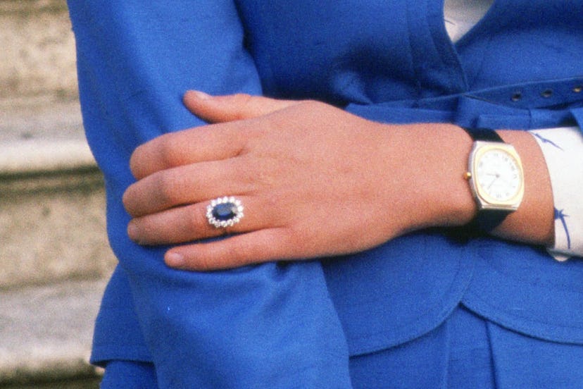 royal engagement rings princess diana