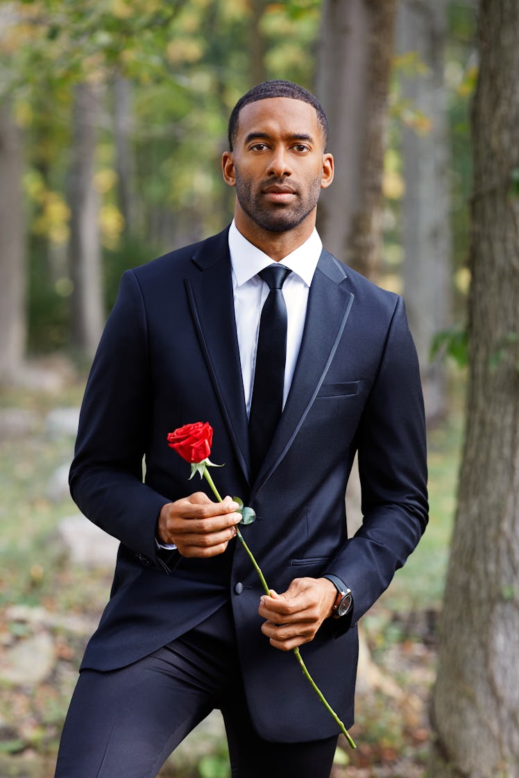 Matt James in a promo shot for The Bachelor.