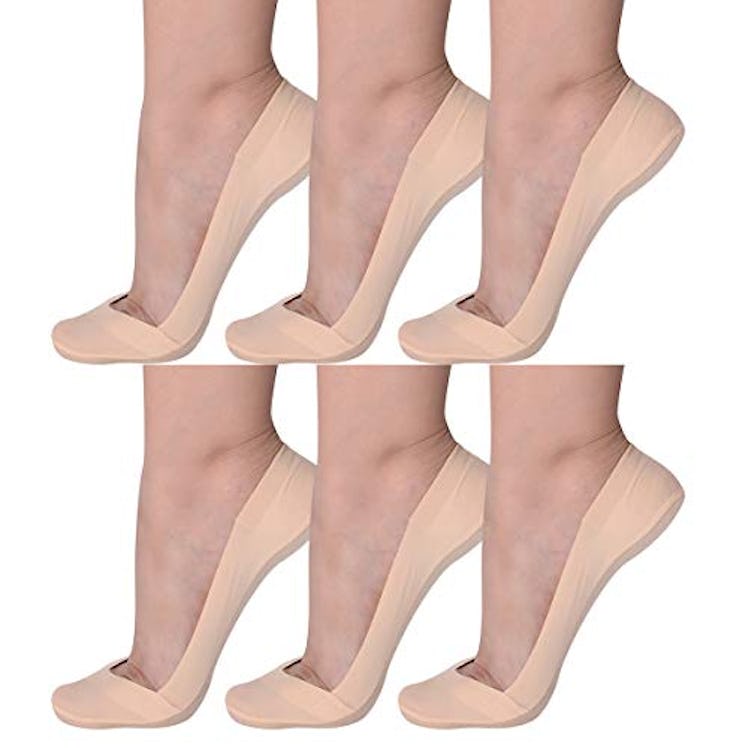 Flammi No-Show Socks (6 Pairs)