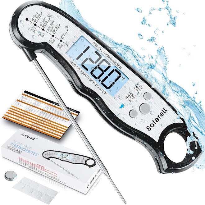Saferell Instant Read Digital Meat Thermometer