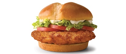 McDonald's Crispy Chicken Sandwich will be available on Feb. 24.