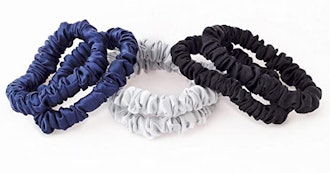 No More Kinks 100% Pure Mulberry Silk Hair Ties (6-Pack)