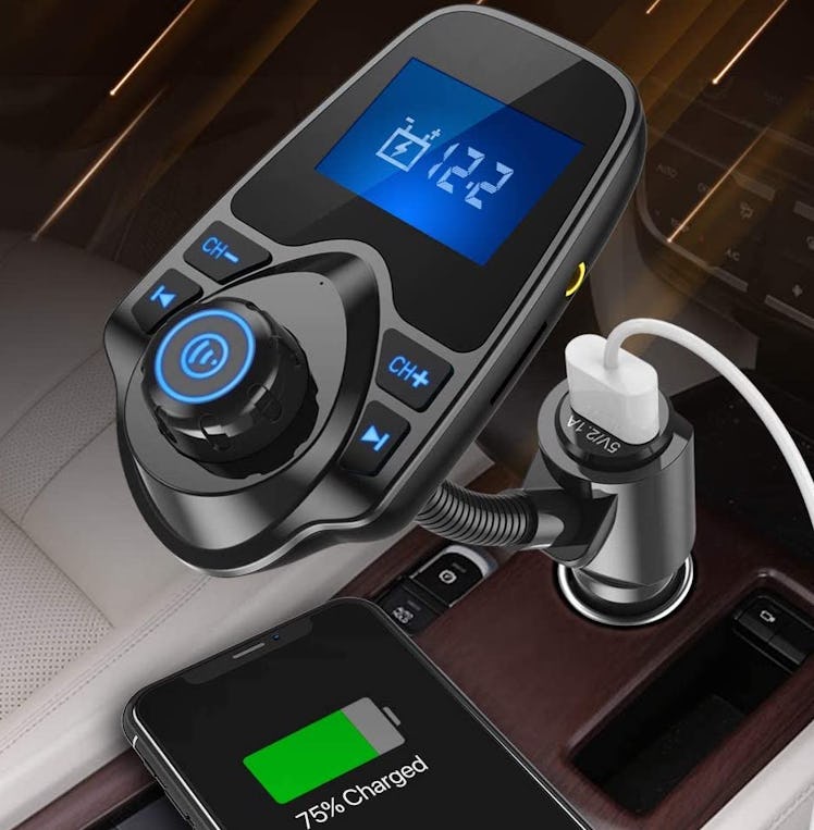 Nulaxy Wireless Bluetooth FM Transmitter