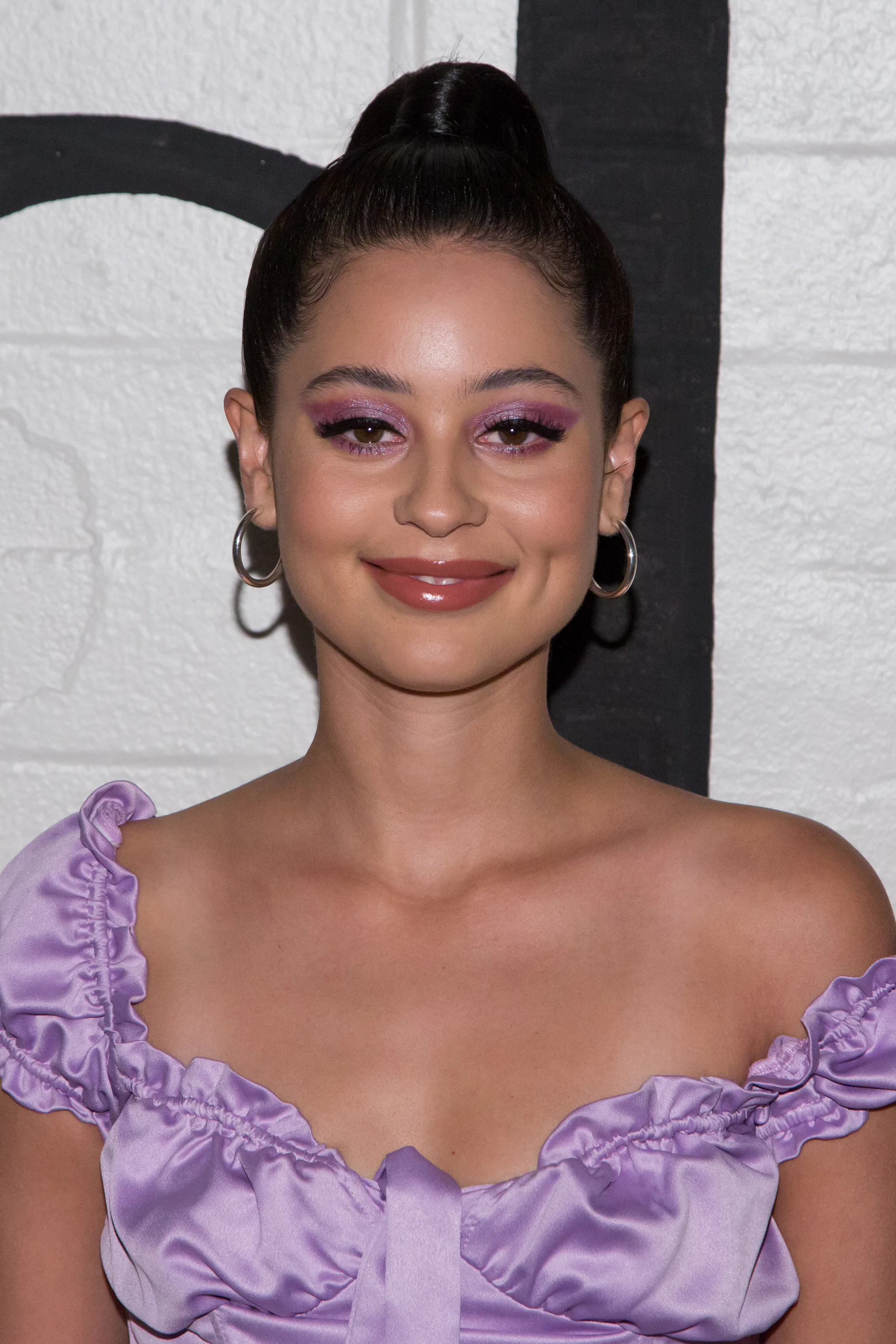 alexa demie purple dress alexa demie