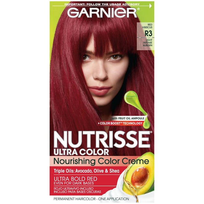 Nutrisse Ultra Color Nourishing Hair Color Crème in R3 Light Intense Auburn