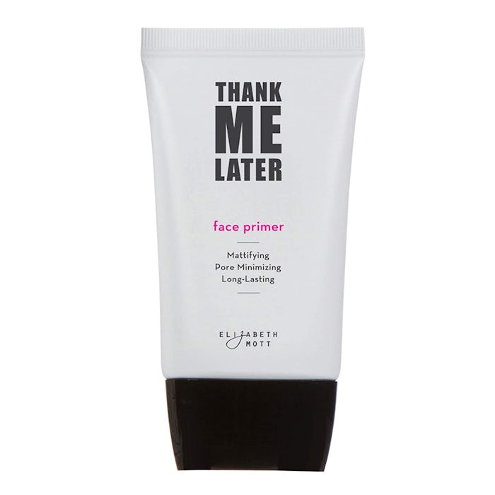 Matte Makeup Base Primer for Face: Elizabeth Mott Thank Me Later Face Primer for Oily Skin