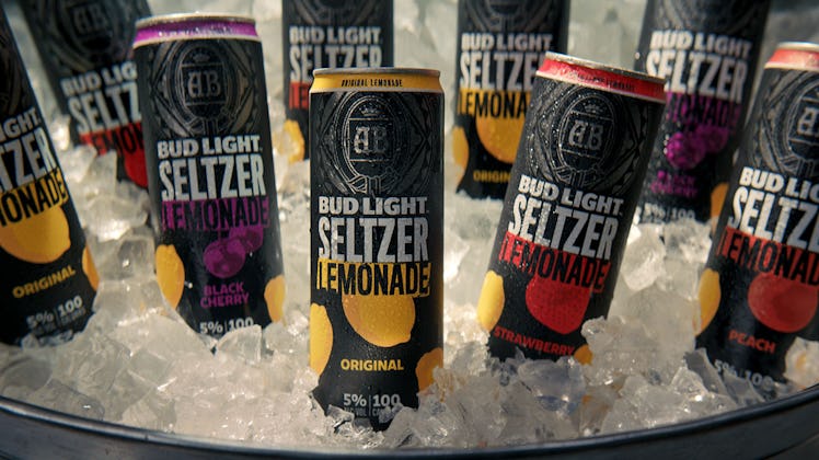 Bud Light Seltzer Lemonade features black cherry and strawberry flavors.