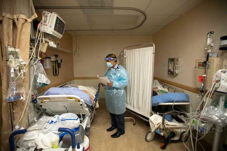 Overwhelmed Los Angeles hospitals are on the verge of activating ...