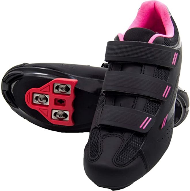 Tommaso Pista Indoor Cycling Shoe Bundle With Compatible Cleat