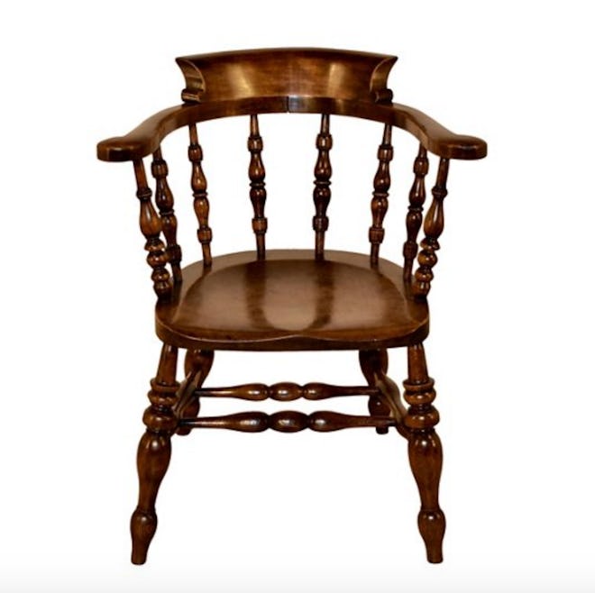 19th-C. Captain's Chair