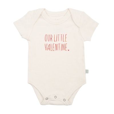 valentines day pregnancy announcement idea: onesie