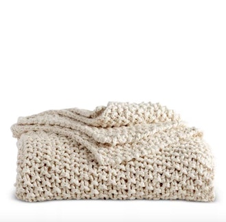 Pure Chunky Knit Throw